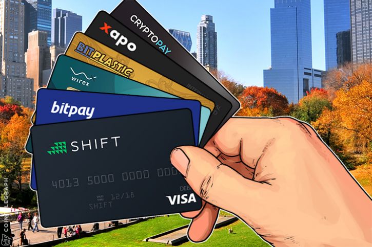 Cómo usar tarjetas de débito pagando en criptomonedas