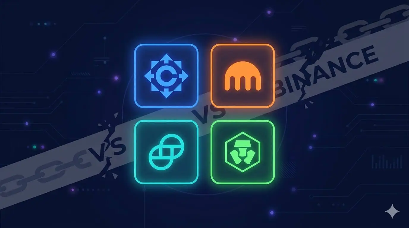 Meilleures alternatives à Binance en Europe 2026 : 4 exchanges comparés